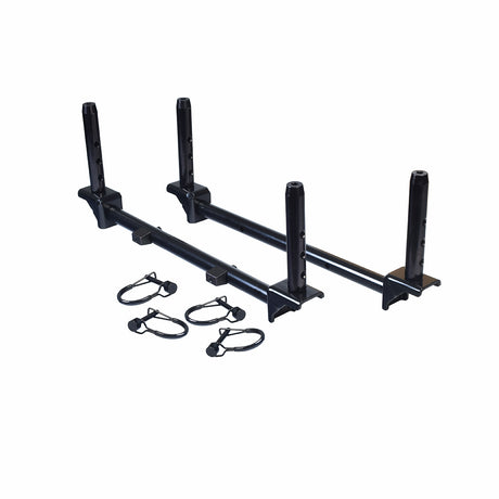 Universal Seat Frame Tower Spanner Assembly for Jazzy 1101 & 1121, featuring a black metal bar with handles, screws, and black straps, designed for repair or upgrade with spanner weldments, snap pins, and hardware.