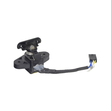 Throttle Pot with Harness for the Go-Go Elite Traveller Plus (SC54/SC54), featuring a black electrical device with wires and a close-up of a plug, designed for easy control of scooter movement.