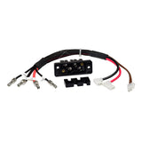 Complete 50 Amp Dynamic R-Series V2.07 Controller Assembly for the Go-Go Ultra X (SC40X/SC44X) featuring black and red electrical wires, connectors, a black plastic block with holes, and protective casing.