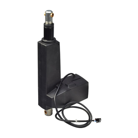 Tru-Balance Tilt Actuator for the Quantum Power Tilt Seating; black rectangular device with attached power cord, designed for controlling tilt/recline functions on Quantum Q6000Z and Tru-Balance 2 seating systems.