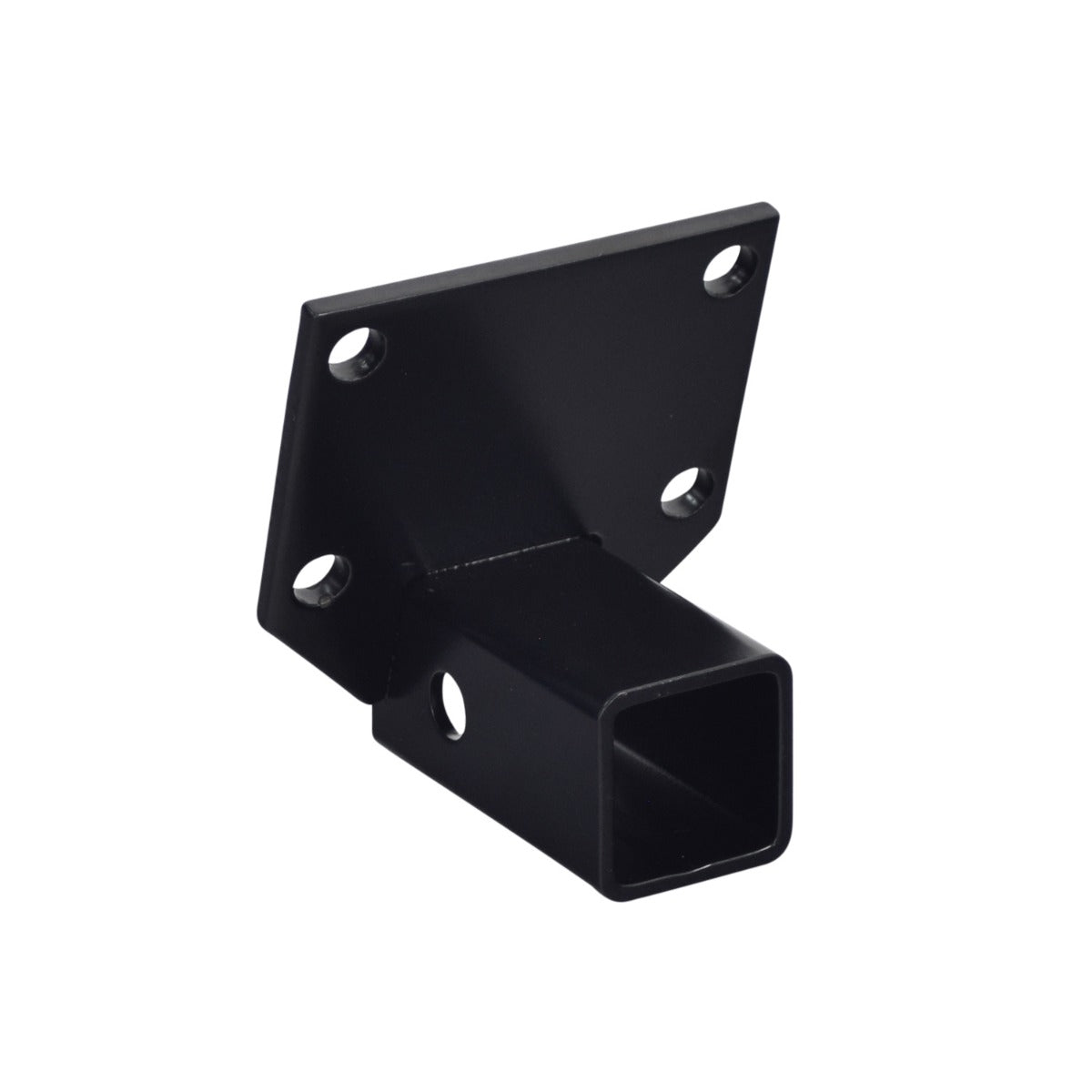 Rear Mounting Bracket for the Quantum Q6 Edge, featuring a black metal corner with multiple holes for secure attachment, designed to keep your scooter or power chair functional.