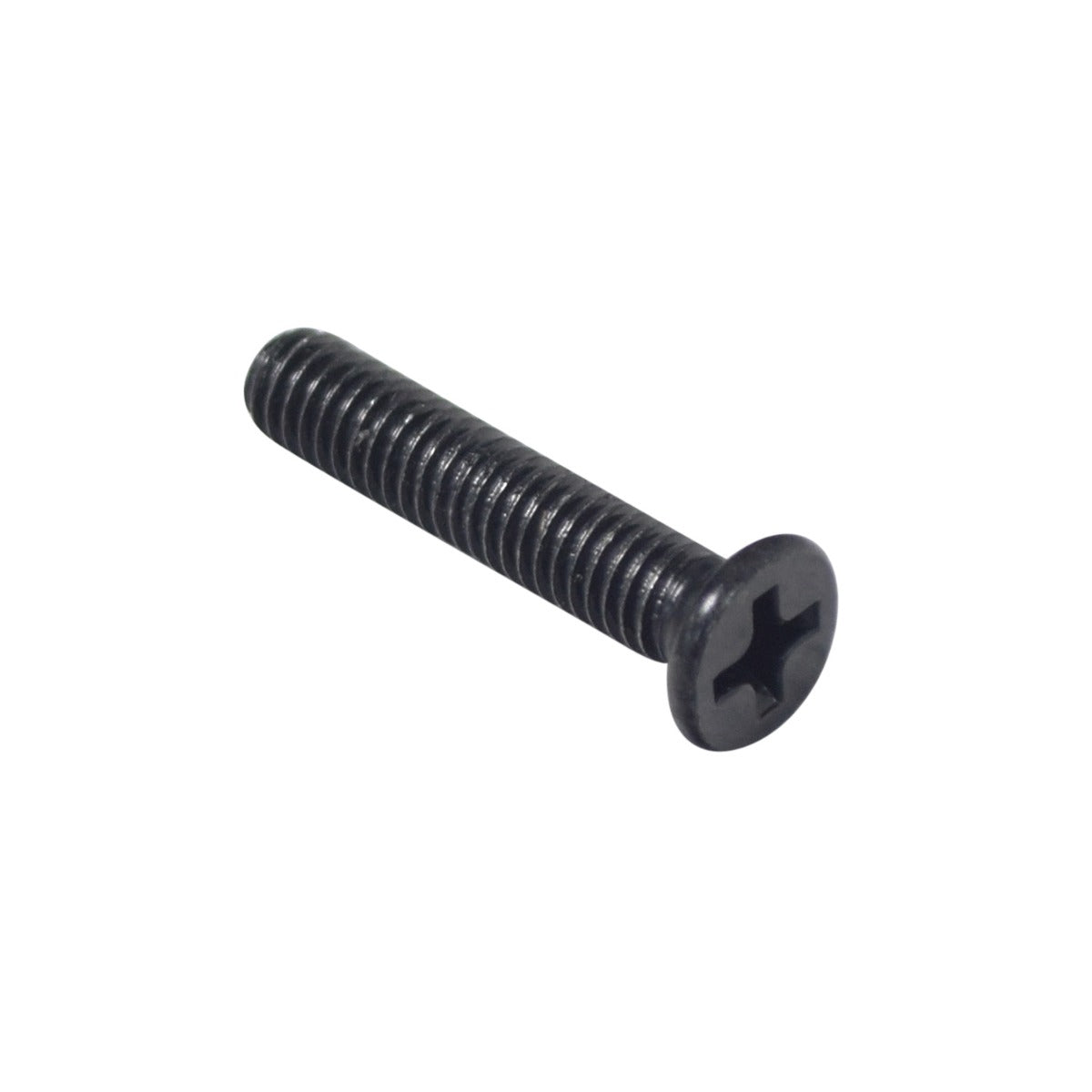 M4-.7x20mm Black Zinc Screw PFH for the Pride Revo (SC60/SC63/SC64) and Go-Go Ultra (SC40U/SC44U), featuring a close-up view of the black screw with a cross-shaped head.