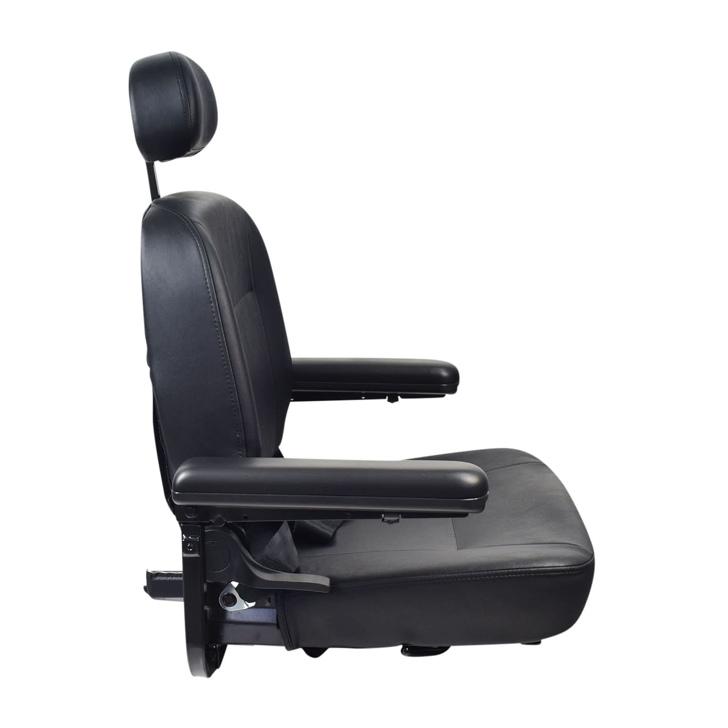 Daniel Carpenter 1969-1970 Mustang High Back Seat Back - Black Plastic - Each