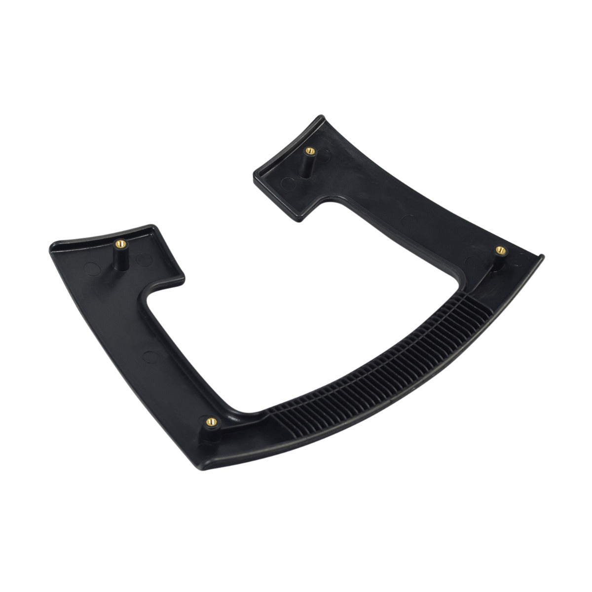 Rear Shroud Handle Assembly for the 3-Wheel Go-Go Elite Traveller Plus (SC53) & Sport (S73), a black plastic handle with visible screws, designed to facilitate easy disassembly and transportation of the scooter.