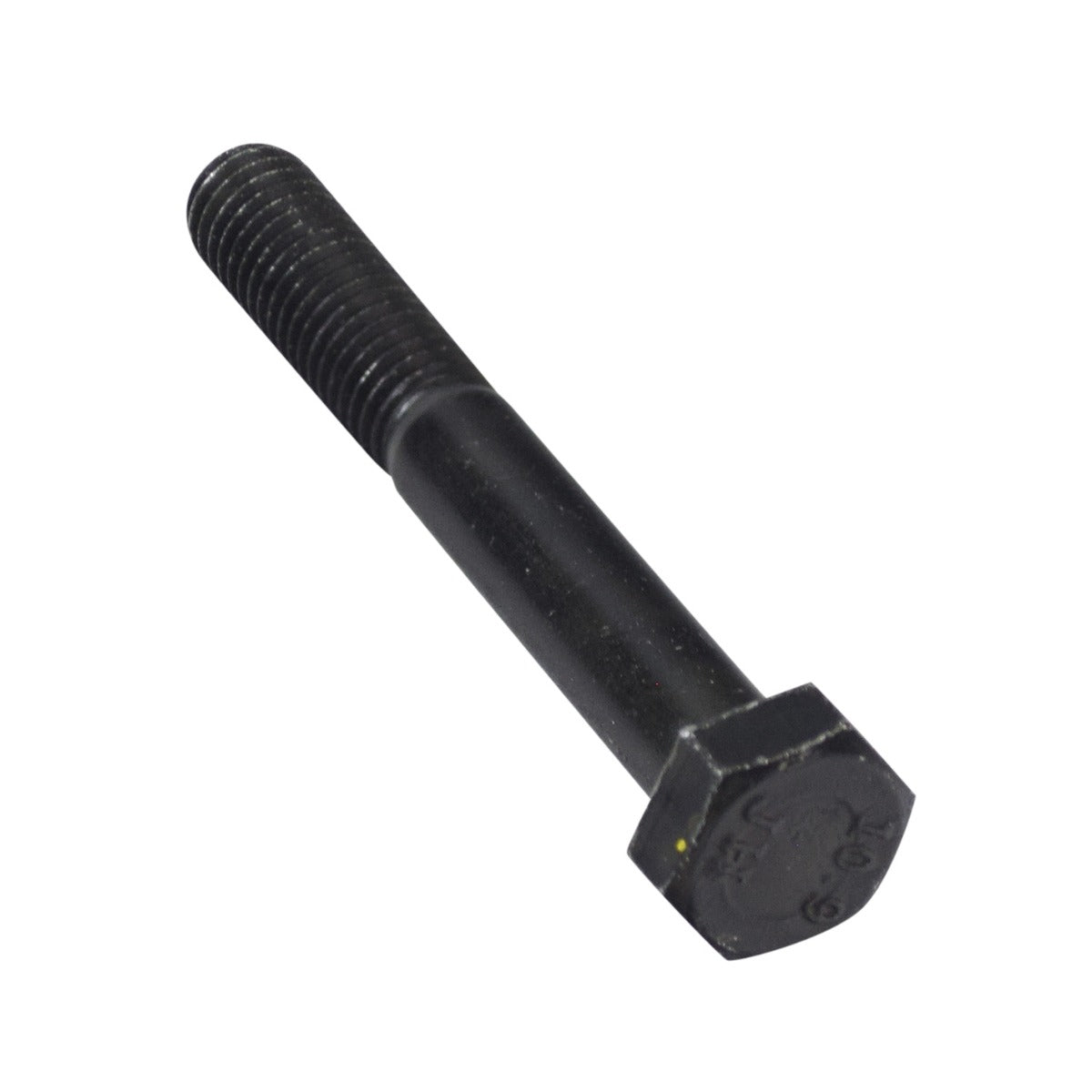 Footrest Assembly Screw for the Jazzy 610, featuring a black bolt with a hexagon head and an accompanying nut, essential for maintaining your scooter or power chair's functionality.