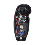 Top Console for Go-Go LX with CTS Suspension (S50LX/S54LX) & Go-Go Sport (S73/S74) Electric Scooters, featuring a black wired computer mouse, speed potentiometer, speed knob, key cylinder, and button.