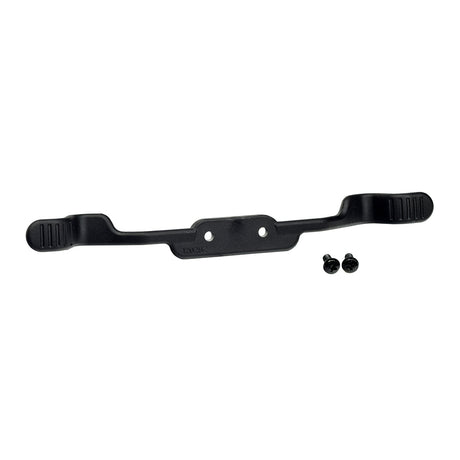 Throttle Lever for the Go-Go LX with CTS Suspension, Go-Go Sport (S73/S74), Jazzy Zero Turn, and Pride Zero Turn 8 Scooters, featuring a black plastic handle with screws and a black metal piece with holes.