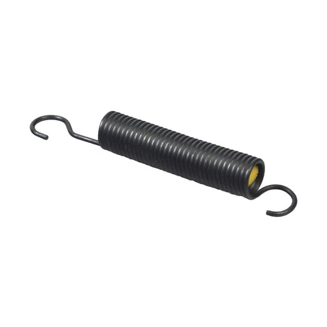 Scissor Spring for Pride Lift Chairs featuring a black coil with a yellow center, essential for the scissor mechanism to extend and contract in various popular lift chair models.