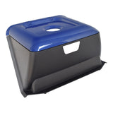 Battery Cover for the Pride Pursuit XL (SC714), featuring a black and blue plastic container with a hole on the top, designed to protect the scooter's batteries.