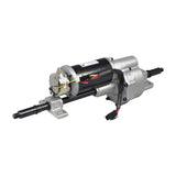 Motor, Brake, and Transaxle Assembly for the Go-Go ES (S83), Mega Motion Rascal 3, & Pride Travel Pro (S36) (Blemished), featuring a grey electric motor with attached wires, axle keys, and hardware.