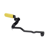 Freewheel Release Lever for Quantum Q6 Edge & Jazzy 600 ES Power Chairs, featuring a sturdy handle and metal stand, designed to disengage the motor, allowing manual pushing of the power chair.