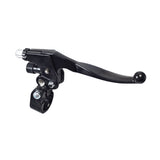 Brake Assembly for the Pride Sport Rider, featuring a black handlebar with a round metal handle and a black brake lever, essential for maintaining your scooter or power chair’s performance.