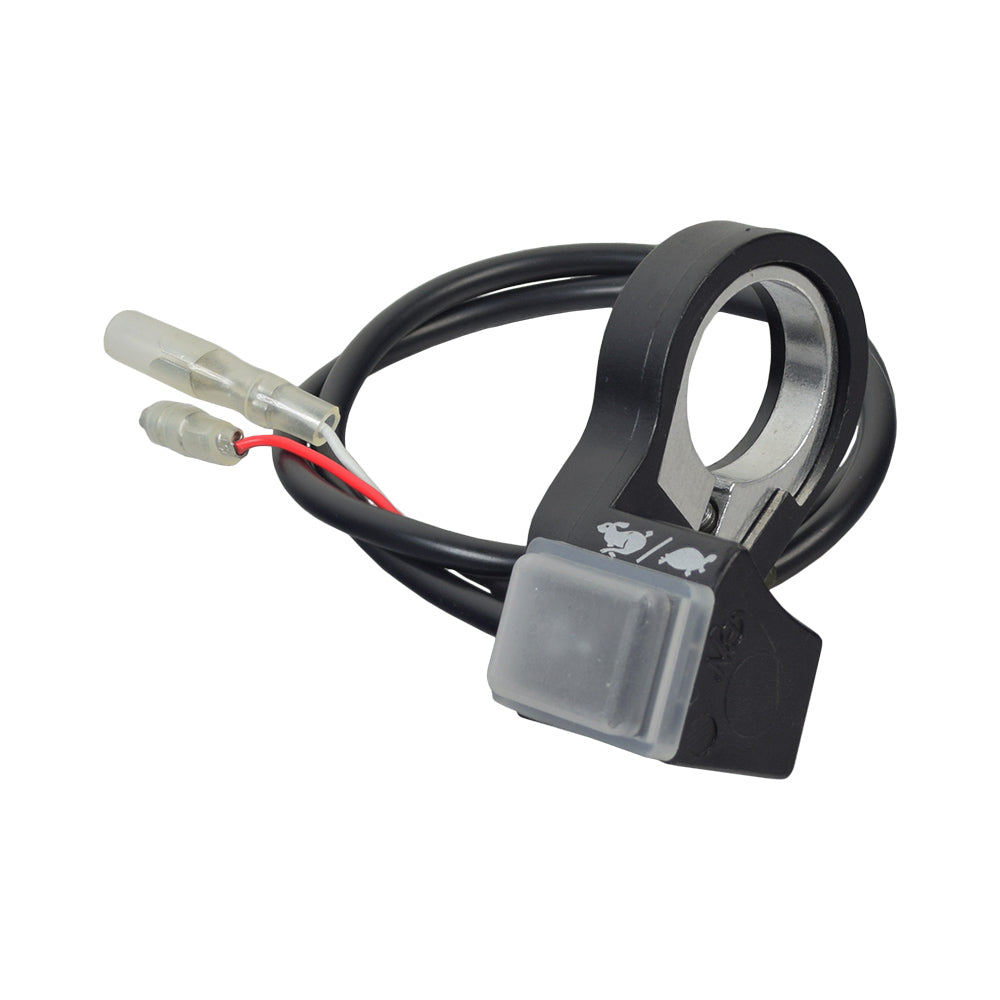 Switch for the Pride Sport Rider, featuring a black electrical device with visible wires and cables, essential for maintaining your scooter or power chair's functionality.