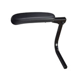 Complete Left & Right Armrest Assembly for the Go-Go Folding Scooter (S19), featuring black armrests with integrated pads, designed to enhance user comfort. Includes metal supports for secure attachment.