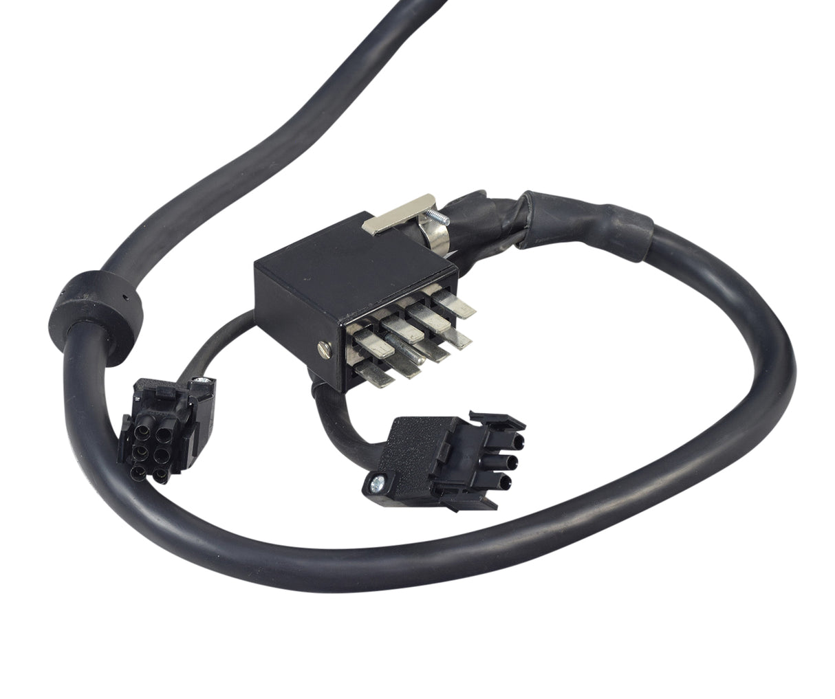 6 Key 70 Amp VSI Joystick Controller with multiple connectors, designed for controlling power chair functions such as speed, direction, and actuator adjustments, compatible with various scooter models.