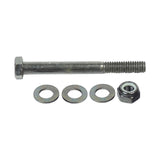 Anti-Tip Assembly for the Pride Revo 2.0 & Victory 10 LX with CTS Suspension, showing a close-up of the bolt, nut, and washer components essential for stability on mobility scooters.