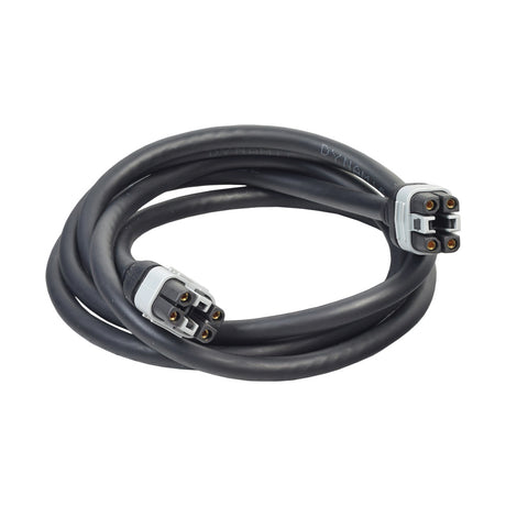 1.0 Meter Dynamic Joystick Bus Cable for Invacare Power Chairs with SPJ+ Joystick Controllers, featuring two male connectors at both ends, designed for compatibility with various Invacare Pronto models.