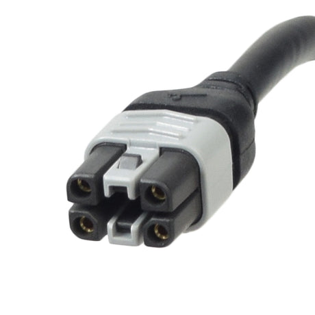 1.5 Meter Bus Cable for Dynamic Joysticks featuring male connectors on both ends, compatible with various power chair brands.