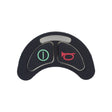 Keypad for 2-Key GC Joystick Remote for Jazzy Select Power Chairs, featuring two buttons for horn and On/Off functions, designed for easy replacement on various power chair models.