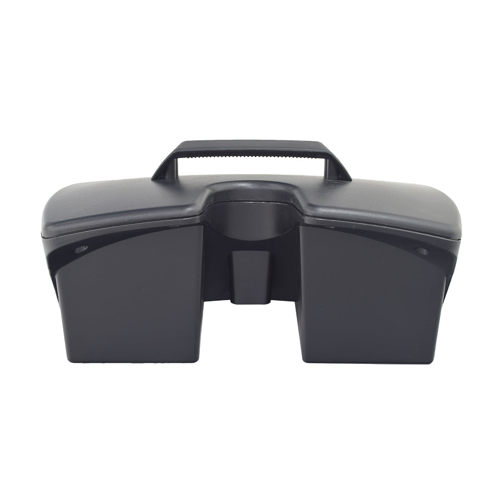 Standard Capacity Battery Box Assembly for the Go-Go Elite Traveller (SC40E/SC44E), featuring a black rectangular design with a sturdy handle, ideal for easy removal and replacement.