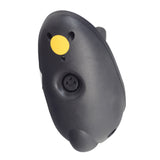 3 Key Remote Plus Joystick Controller with a black surface and a prominent yellow circle, featuring a keypad for horn, mode, on/off switch, speed, and power accessory indicators.