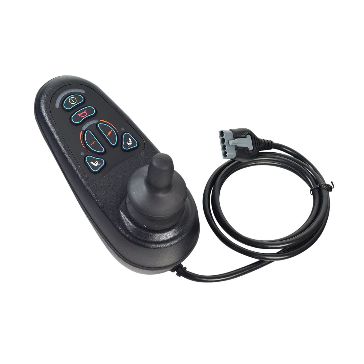 6-Key VR2 Joystick Controller with 2-Meter Cable for the Jazzy Air Pow ...