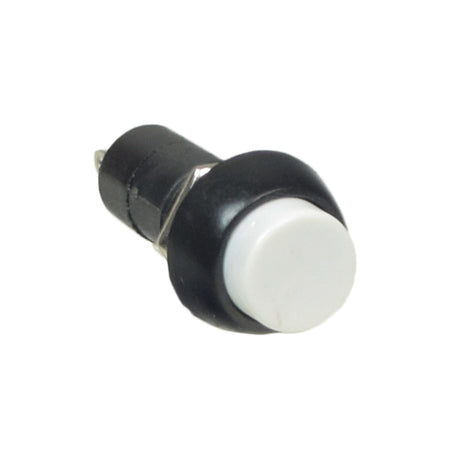 Close-up of the Horn Button Switch for Mobility Scooters, featuring a simple 2-pin design for easy DIY repair and compatibility with various brands.