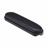 Desk Length Waterfall Armrest Pads for the Quantum Q600 (Set of 2), shown as black rectangular objects, designed to replace the armrest pads on the Q600 model.