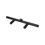 Rear Trapeze Bar Assembly for the Jet 3 Ultra, featuring a black metal bar with two holes and a visible nut. Ideal for maintaining your scooter or power chair's functionality.