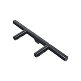 Rear Trapeze Bar Assembly for the Jet 3 Ultra, featuring a black metal bar with two holes, essential for maintaining scooter or power chair functionality.