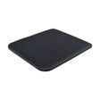 18 x 20 Black Vinyl Seat Base for Solid Pan Seats on Jazzy Power Chairs, showing a sleek, black square base designed for mobility scooter seating, ensuring a compatible fit for various Jazzy models.