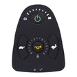 Keypad for the 4 Key Dynamic Shark DK-REMD01 and DK-REMD02 (MK5 SPJ+) Joystick, featuring a black remote control with a prominent white and yellow button, ideal for power wheelchair use.