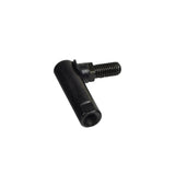 Tie Rod End for the Pride Maxima (SC940) 4-wheel mobility scooter featuring a black metal bolt with a nut, essential for replacing worn parts on your scooter.