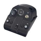 Electronic Console Assembly for the Pride Victory 9 and Victory 10, featuring dials, buttons, a key switch, speed control knob, and LED meter, designed to replace damaged or worn units on mobility scooters.