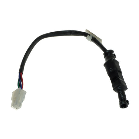 Dynamic R-Series Controller Programming Harness for the Pride Celebrity X (SC4001/4401), featuring a black electrical wire with white connectors, essential for mobility scooter's Dynamic-R system.