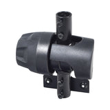 Tiller Pivot Assembly for the Pride Celebrity X (SC400/SC4001/SC440/SC4401), featuring a close-up of a black metal object with a round head and visible pipe components.