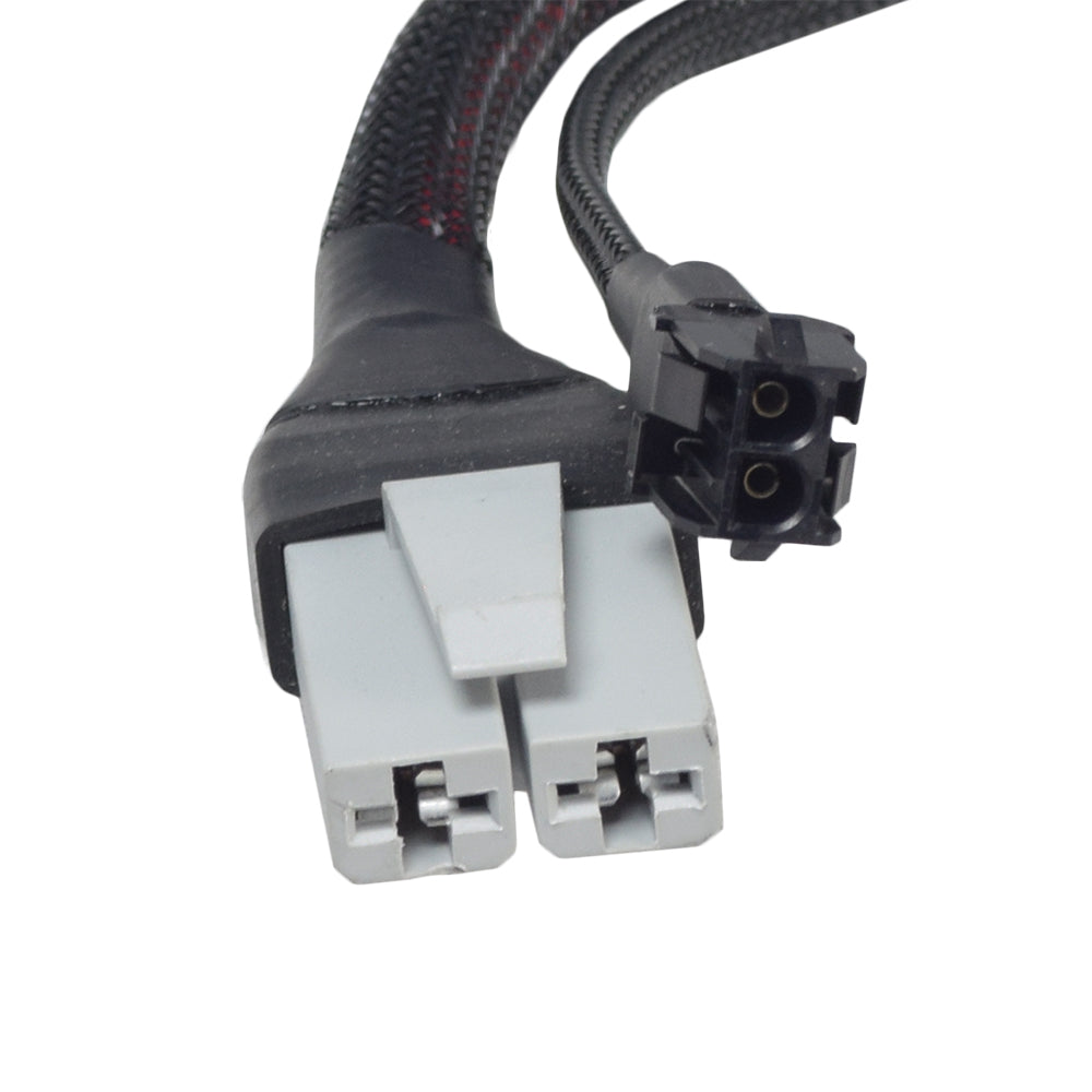 Motor and Brake Assembly for the Pride Maxima (SC901/SC941) featuring a close-up of the black braided cable and connector, highlighting its robust design and high-quality construction.