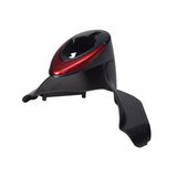 Red Front Fender Shroud for the 3-Wheel Go-Go Elite Traveller (SC40E) (Blemished), featuring a sleek black base with rich red trim, designed to replace worn or damaged scooter fenders.