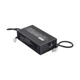 24 Volt 3 Amp On-Board 2408S-C Battery Charger for PaceSaver Eclipse, Espree, Fusion, and Plus III Mobility Scooters; features black power supply, wires, and white text label.