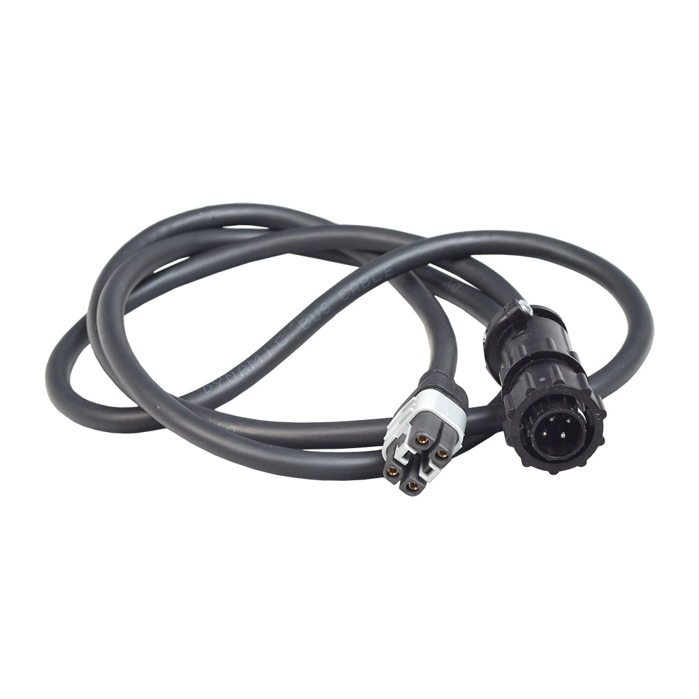 Back Joystick Cable for the Pacesaver Scout Boss Power Chairs, featuring black 4-pin connectors on each end and measuring 50-1/2 in length.