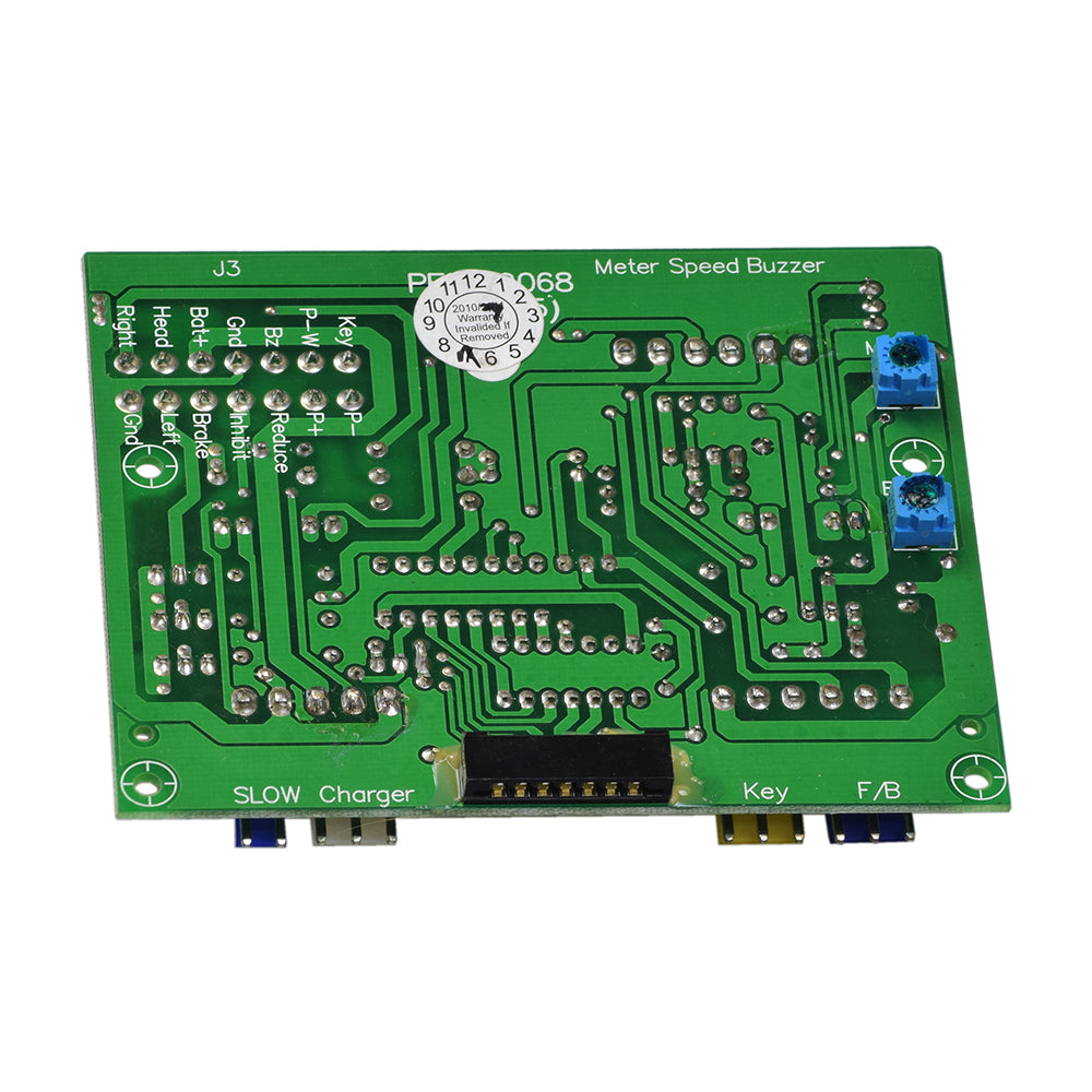 PCB Board for the Heartway Bolero (PF2), Frontier (PF1), and Mirage (PF6) featuring various silver and black electronic components crucial for the control of Heartway mobility scooters.