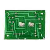 PCB Console Board for the Pride Dart (SC51) and Sonic (SC50, SC52) Scooters featuring a green circuit board with visible silver and gray dots, and intricate silver and green lines.