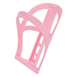 Pink Bottle Cage for Bikes & Scooters, made from durable polypropylene, shown on a plain background. Ideal for securing bottles during rides, highlighting its practicality and Australian-made quality.