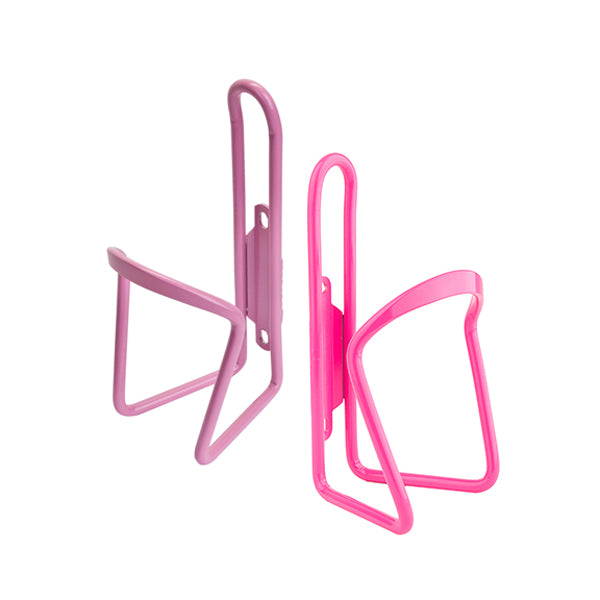 Pink Bottle Carrier for Bikes & Scooters with a sleek design, shown close-up.