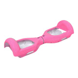 Body Panel Set for Self Balancing Hoverboards, featuring two upper and two lower pink plastic panels with multiple holes, designed to replace damaged parts on 6.5 wheel hoverboards.