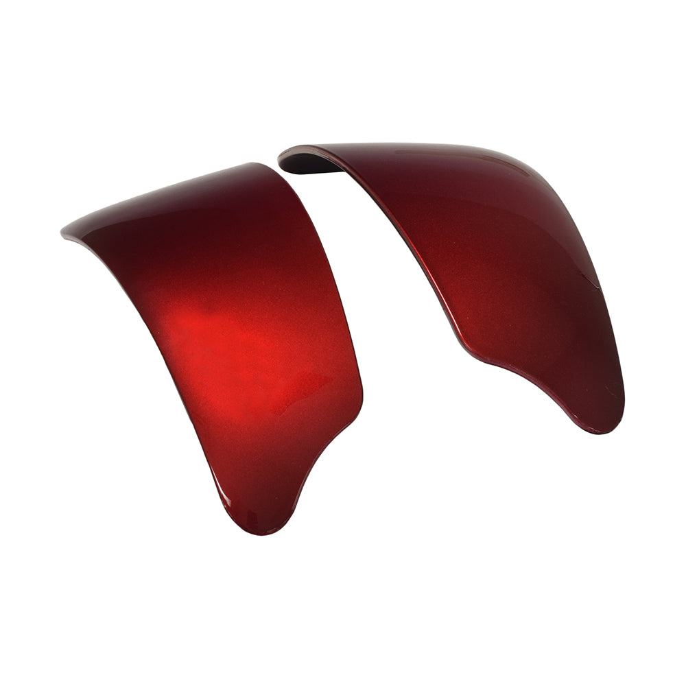 Red Plastic Body Kit for Golden Technologies Buzzaround Lite (GB106) showing two red shroud pieces designed for easy replacement of scooter panels.