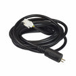 112 Connection Cable for Pride Lift Chairs with Dual Infinite Motors (HARUSHD2539), featuring a black cable with a close-up of a 2-wire white plastic connector at the motor end.