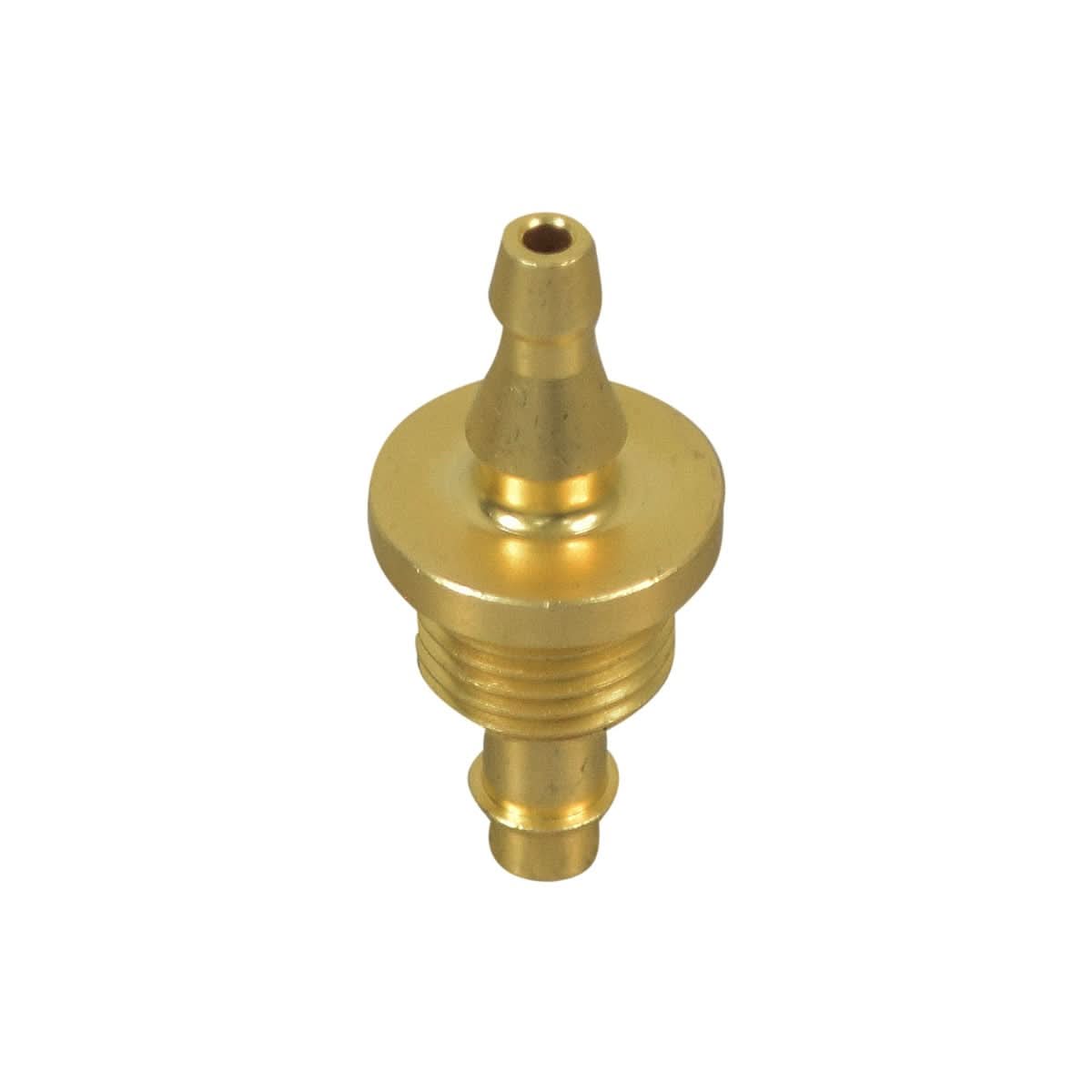 Barbed Outlet O2 Sensor Replacement Barbed Brass Oxygen Hose Outlet Connector for Invacare Oxygen Concentr ...