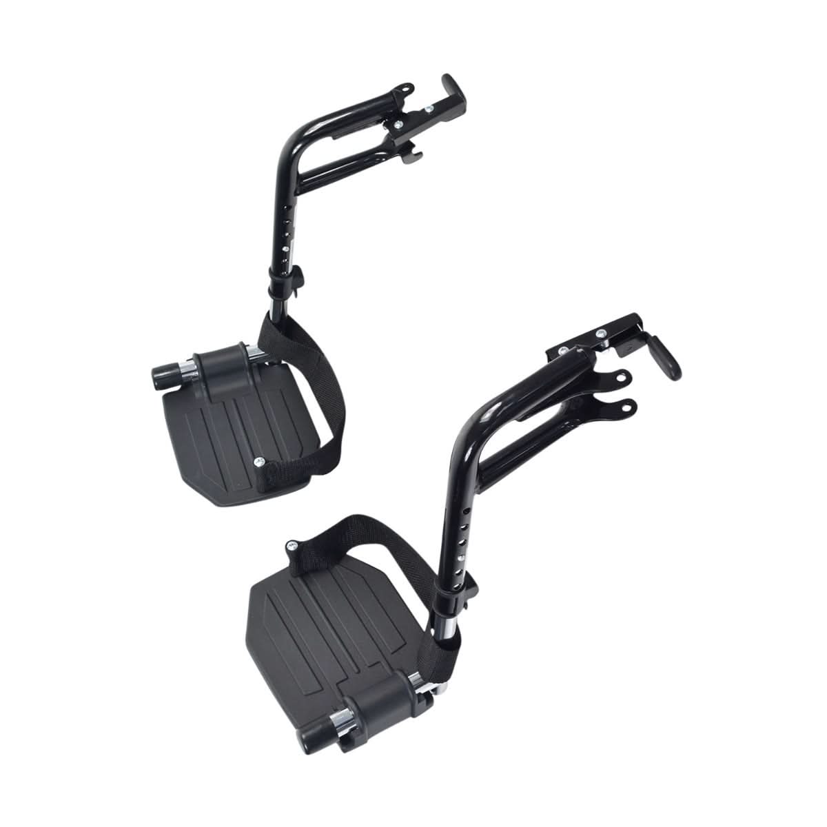 Swing-Away Footrests with Heel Loops for the Invacare Tracer and 9000 – Monster Scooter Parts