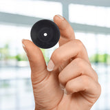 A hand holding the Joystick Skirt for Dynamic Joystick Remotes (Shark, SPJ+, and A-Series), showcasing the black circular rubber piece designed to protect joystick electronics.